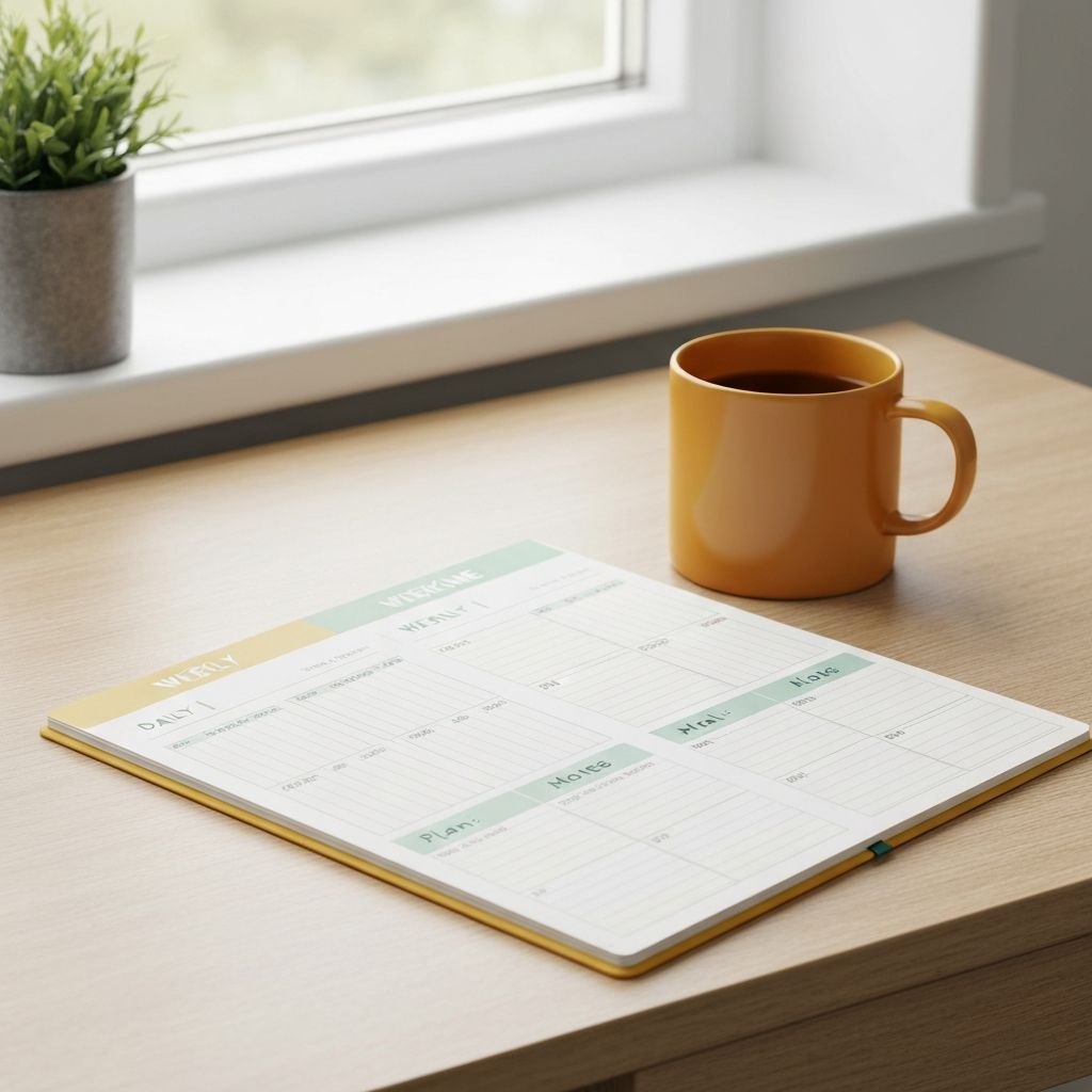 Tijdsplanning en organisatie